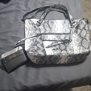 Jessica Simpson purse and wallet
